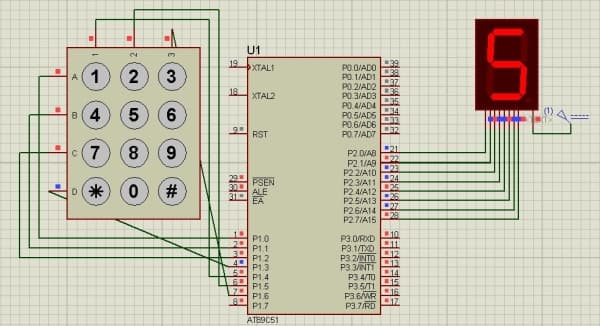 Embedded Number Displayer